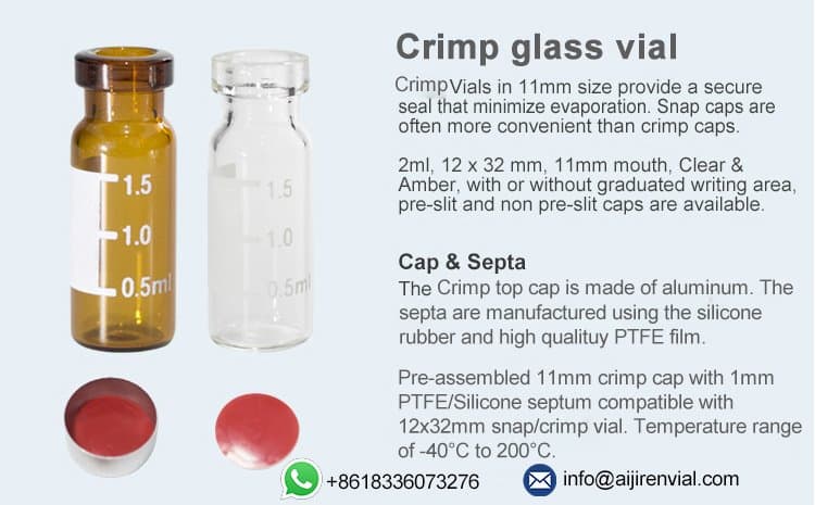 hplc vials volume